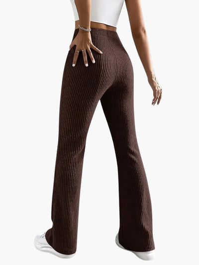 Fee | Long Casual Trousers with High Waist