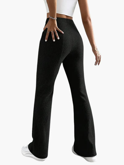 Fee | Long Casual Trousers with High Waist