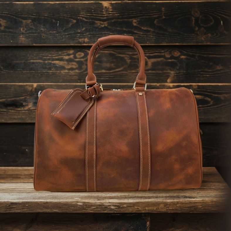 Leuven™ | Leather Duffle Bag