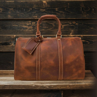 Leuven™ | Leather Duffle Bag