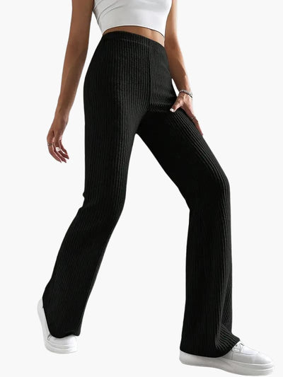 Fee | Long Casual Trousers with High Waist