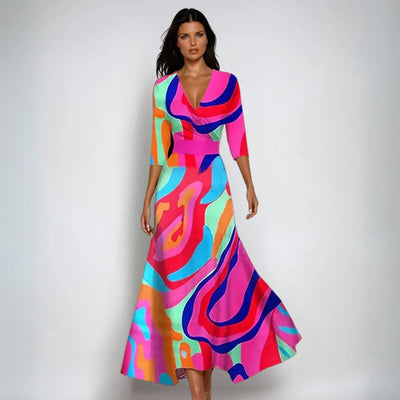 Anna | Luxury Flower Dress