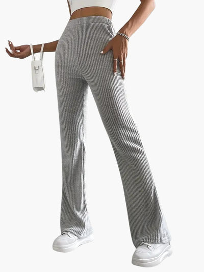 Fee | Long Casual Trousers with High Waist
