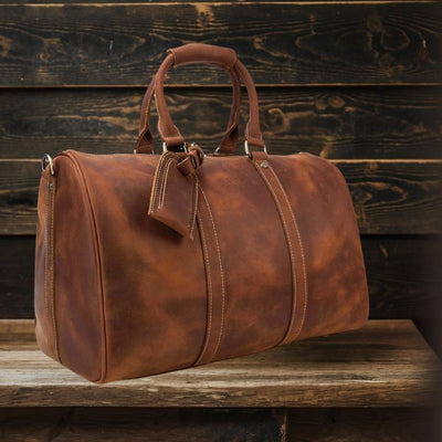 Leuven™ | Leather Duffle Bag