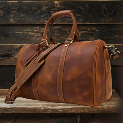 Leuven™ | Leather Duffle Bag