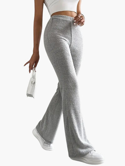 Fee | Long Casual Trousers with High Waist