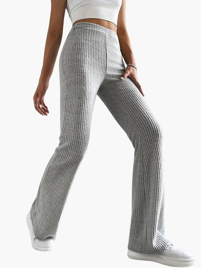 Fee | Long Casual Trousers with High Waist