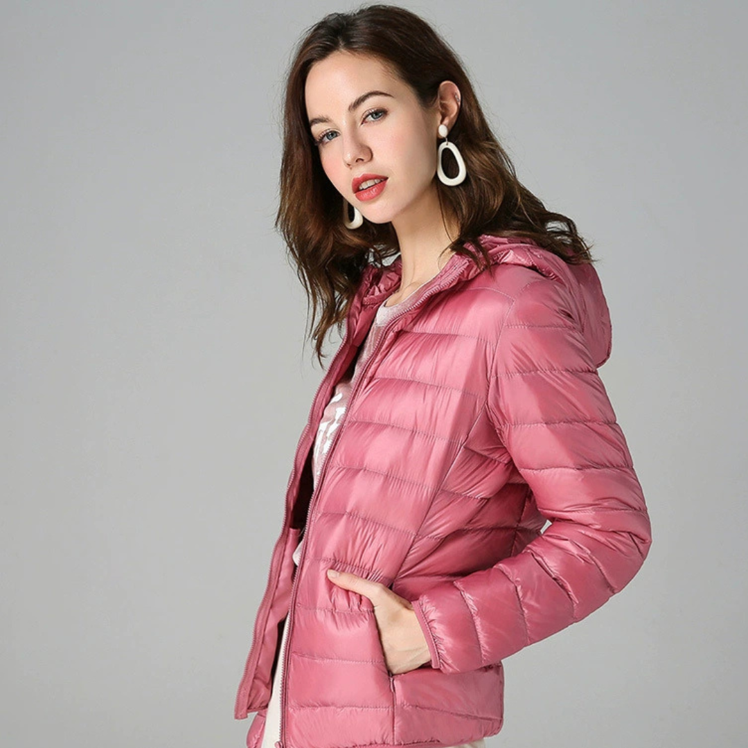 Dagmar Mid-Season Jacket | Salmon