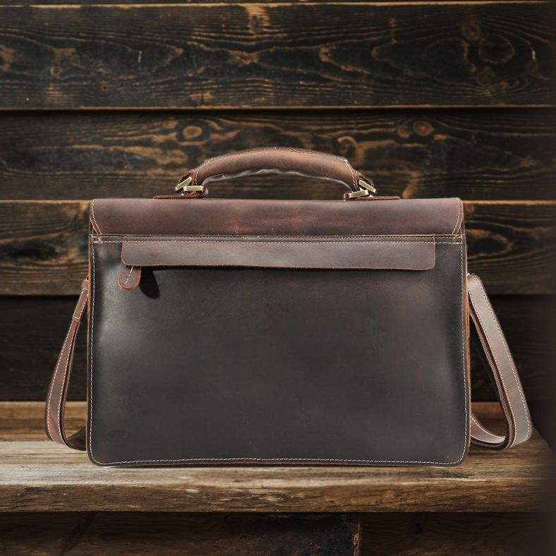 Colmar™ | Brown Leather Shoulder Bag