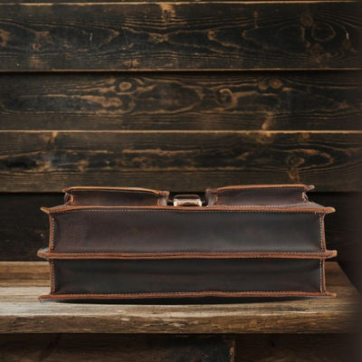 Colmar™ | Brown Leather Shoulder Bag