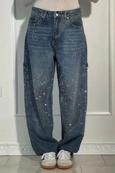 Vera | High-Waist Glitter Jeans
