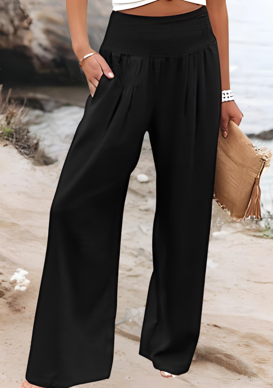 Alessia | Wide Leg Beach Pants