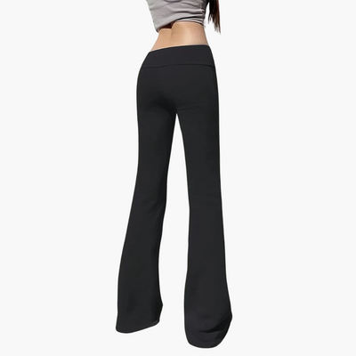 Theresa | Knitted Flared Trousers