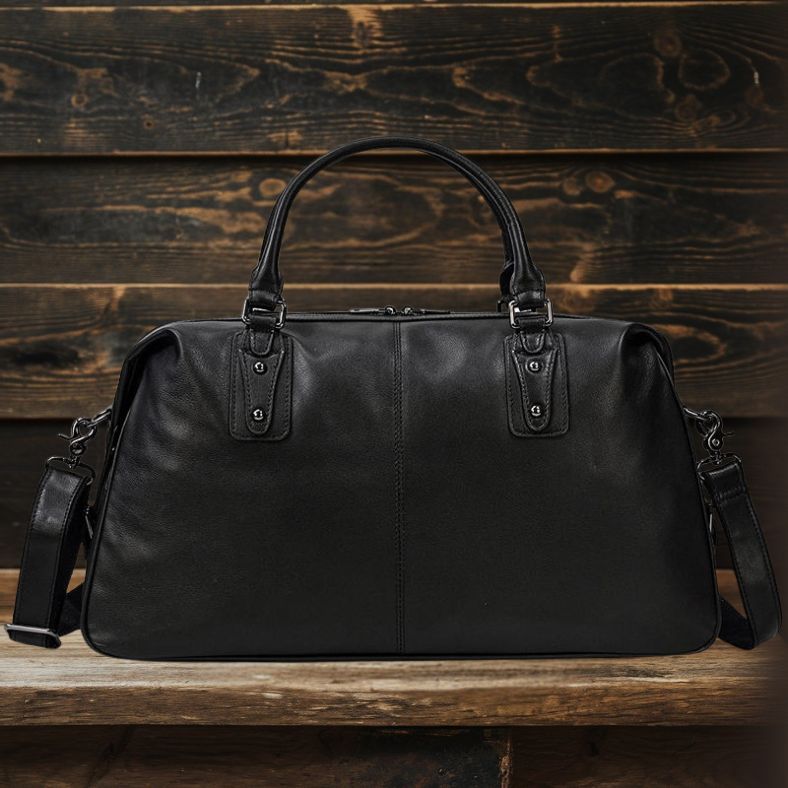 Nashville™ | Black Leather Holdall