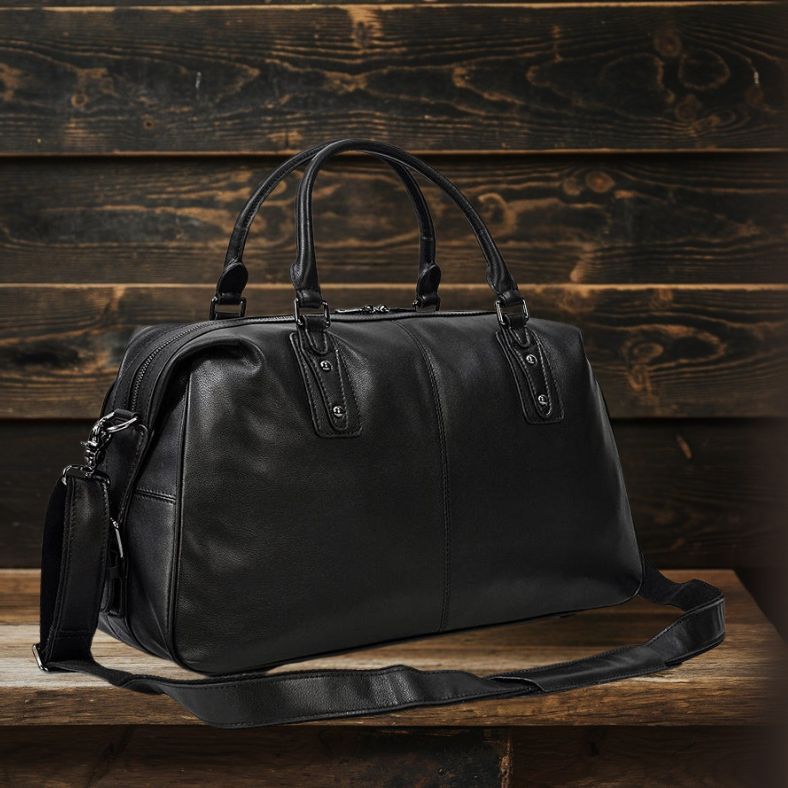 Nashville™ | Black Leather Holdall