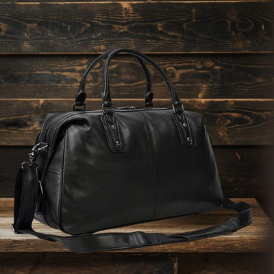 Nashville™ | Black Leather Holdall