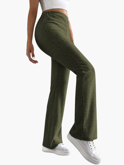 Fee | Long Casual Trousers with High Waist