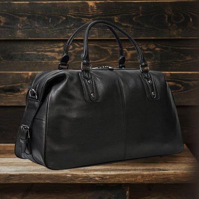 Nashville™ | Black Leather Holdall