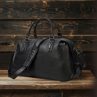 Nashville™ | Black Leather Holdall