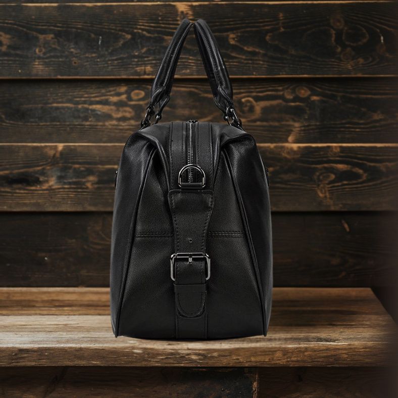 Nashville™ | Black Leather Holdall