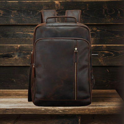 Wyoming™ | Crazy Horse Leather Backpack