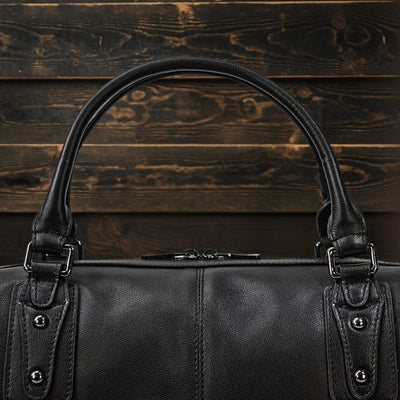 Nashville™ | Black Leather Holdall