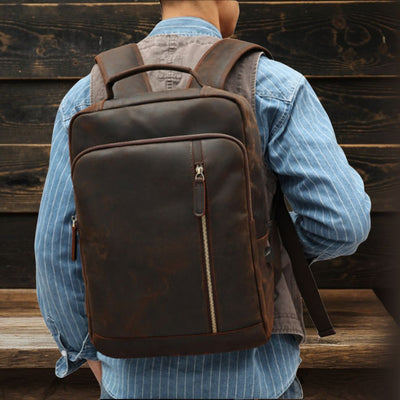 Wyoming™ | Crazy Horse Leather Backpack