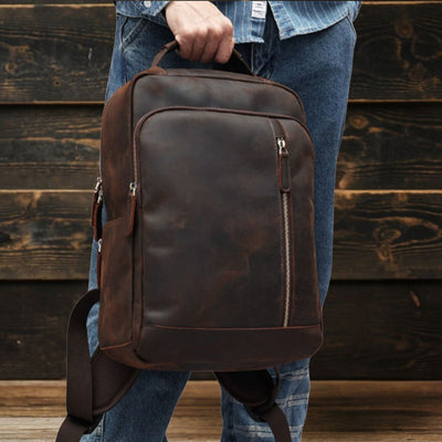 Wyoming™ | Crazy Horse Leather Backpack