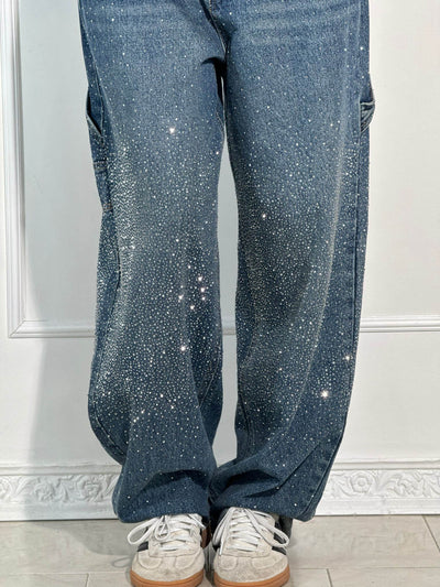 Vera | High-Waist Glitter Jeans
