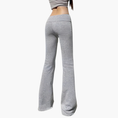Theresa | Knitted Flared Trousers