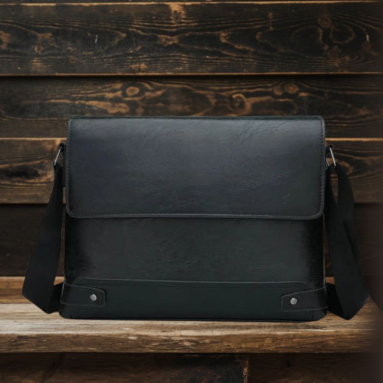 Bradford™ | All-in-One Men's Leather Shoulder Bag