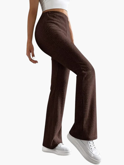 Fee | Long Casual Trousers with High Waist