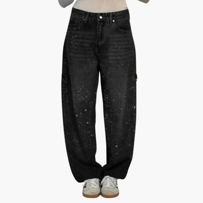 Vera | High-Waist Glitter Jeans