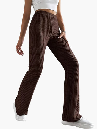 Fee | Long Casual Trousers with High Waist