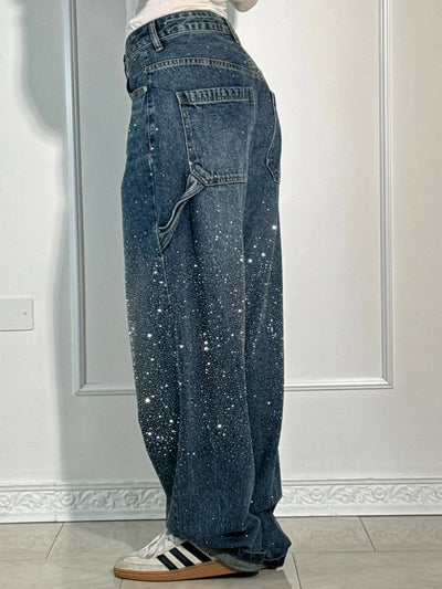 Vera | High-Waist Glitter Jeans