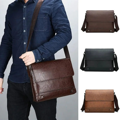 Bradford™ | All-in-One Men's Leather Shoulder Bag