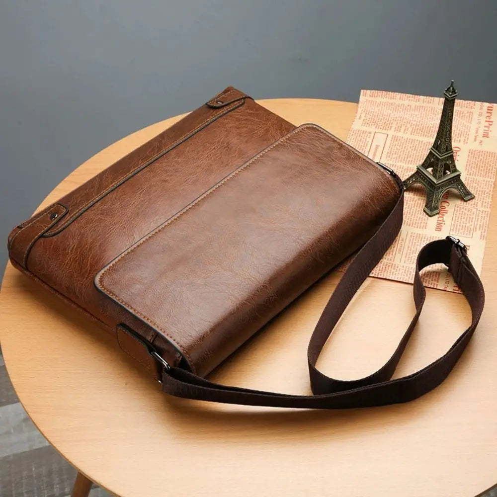 Bradford™ | All-in-One Men's Leather Shoulder Bag