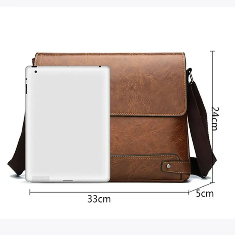 Bradford™ | All-in-One Men's Leather Shoulder Bag