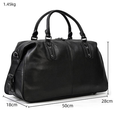 Nashville™ | Black Leather Holdall