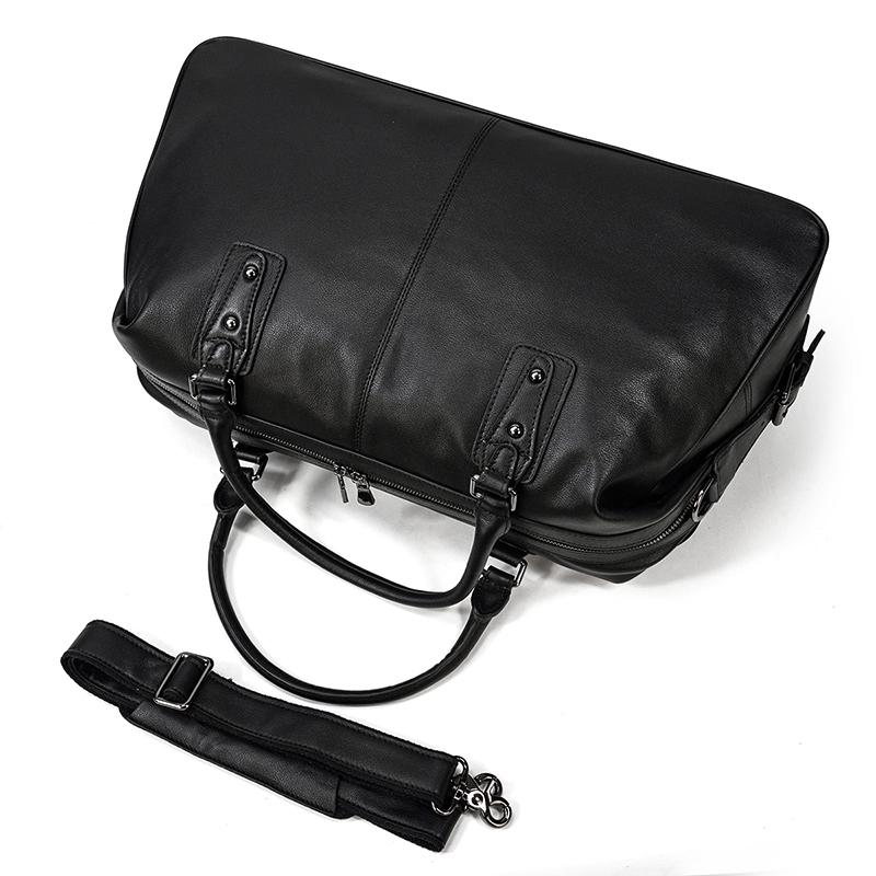 Nashville™ | Black Leather Holdall