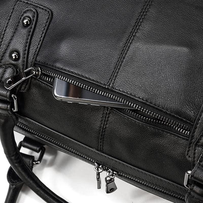 Nashville™ | Black Leather Holdall