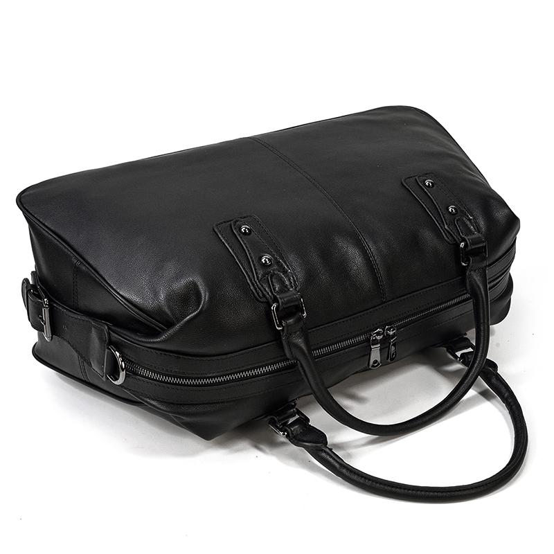 Nashville™ | Black Leather Holdall