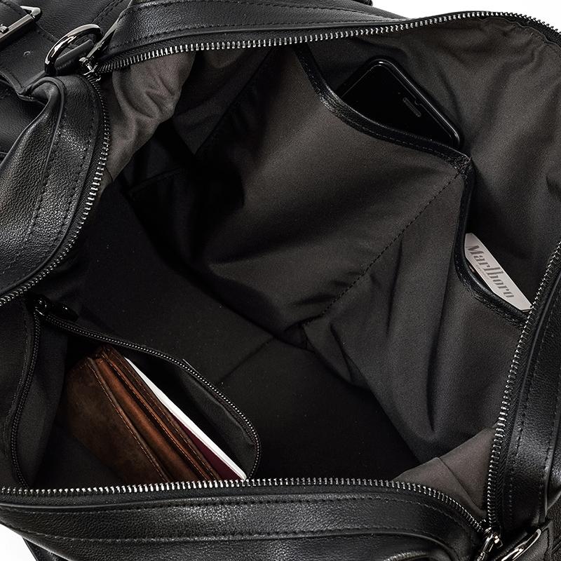 Nashville™ | Black Leather Holdall