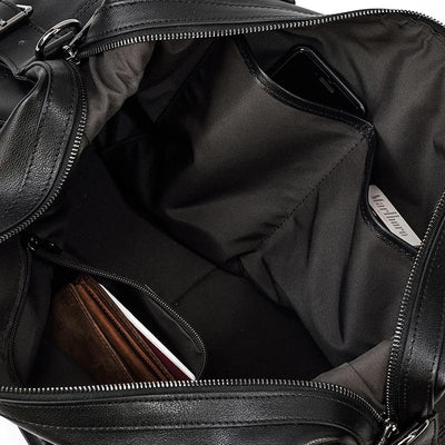 Nashville™ | Black Leather Holdall