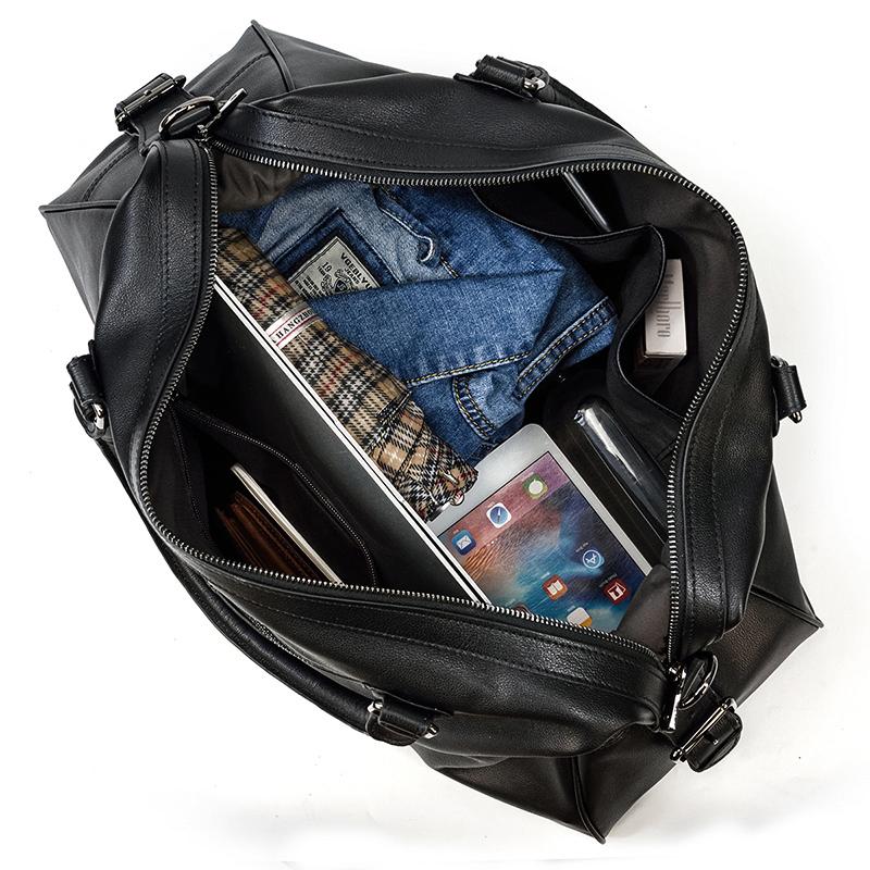 Nashville™ | Black Leather Holdall