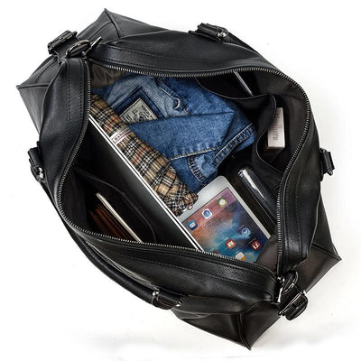Nashville™ | Black Leather Holdall