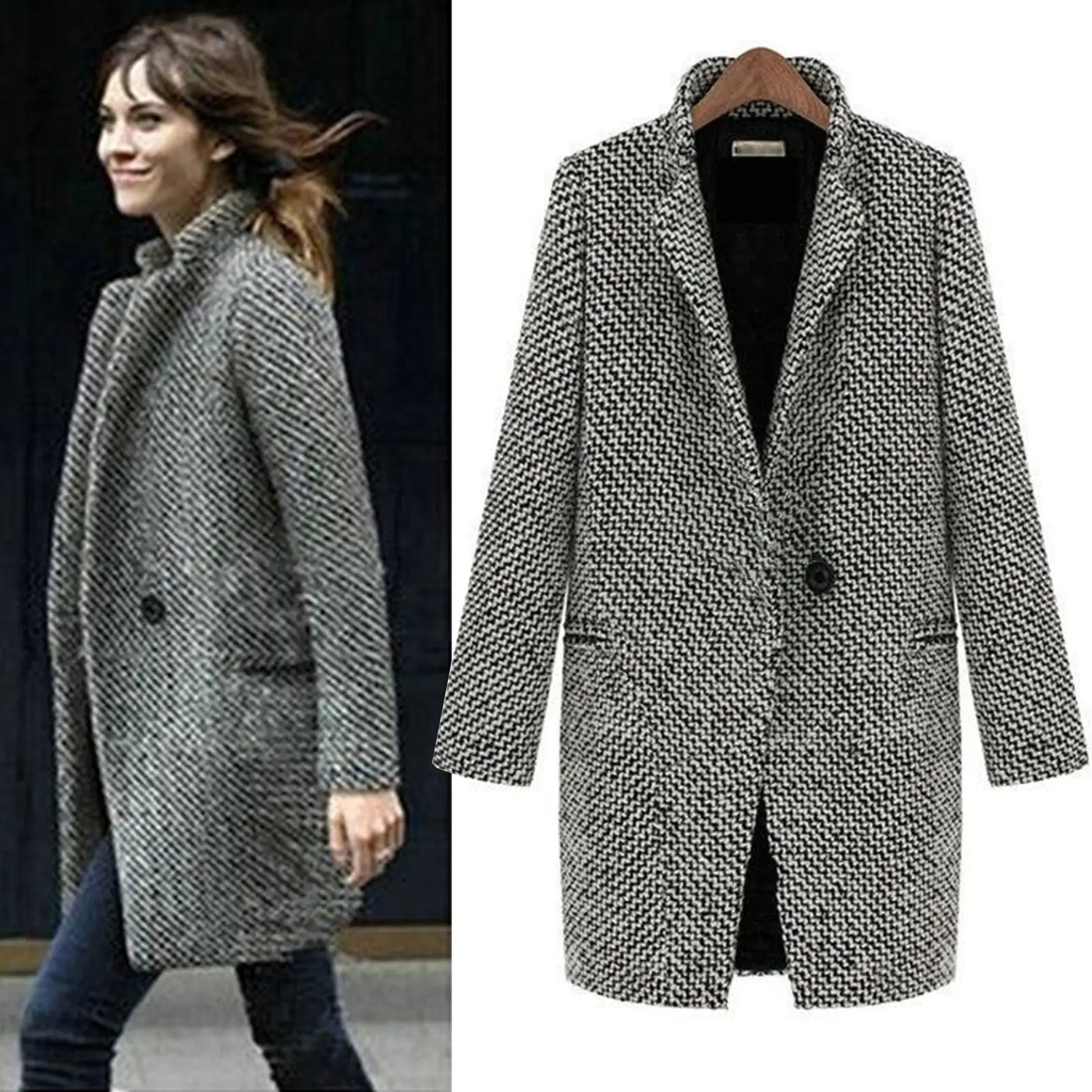 Valerie™ | Long Midi Jacket
