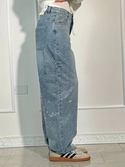 Vera | High-Waist Glitter Jeans