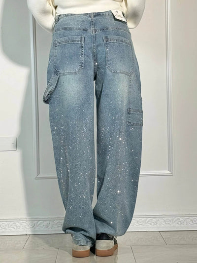 Vera | High-Waist Glitter Jeans