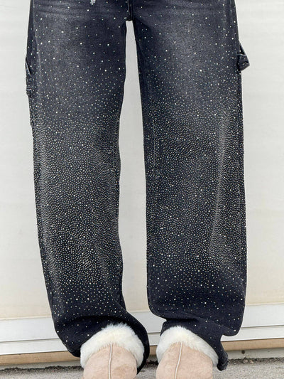 Vera | High-Waist Glitter Jeans